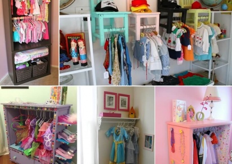 5 Cute and Clever DIY Kids' Closet Ideas fi