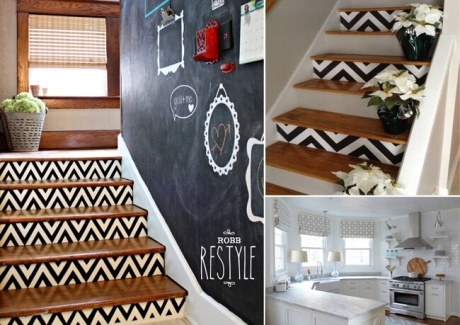 15 Uniquely Chic Ways to Decorate Your Home with Chevron Pattern fi