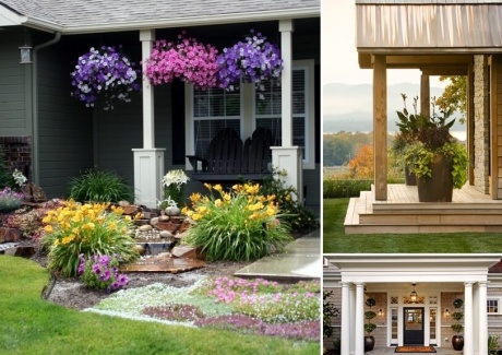 12 Ways to Use Plants for Decorating Your Porch fi