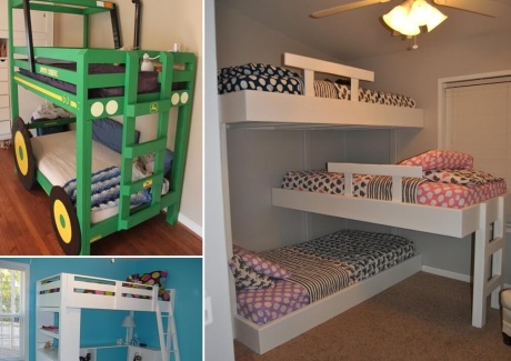 10 Cool DIY Bunk Bed Ideas for Kids fi