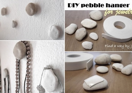 This Pebble Necklace Holder is So Easy to Make fi