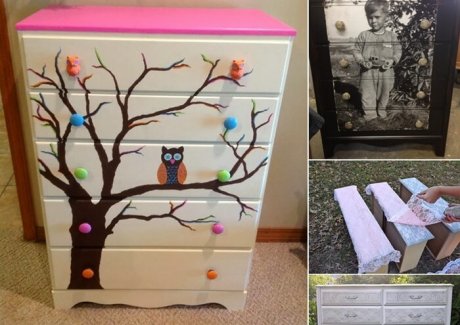 10 Ways to Give a Makeover to a Chest of Drawers fi