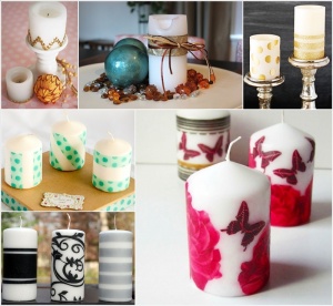 12 Elegant Ways to Decorate Plain Pillar Candles