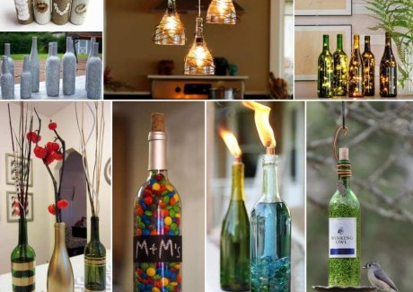 26 Creative Wine Bottle Crafts for You to Try fi