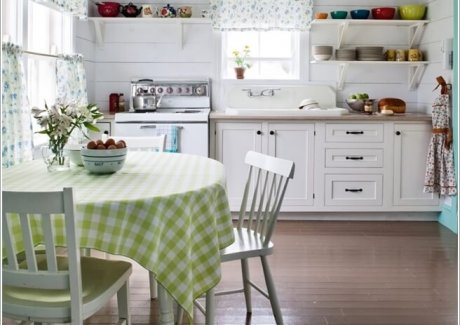 7 Ways to Decorate Your Kitchen with Checkered Pattern 2