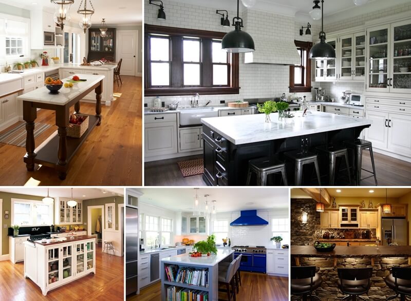 100 Amazing Kitchen Island Designs You Will Admire