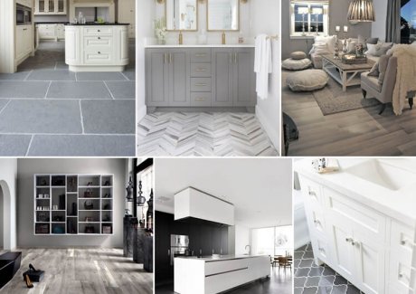 Gorgeous Gray Floors That Look So Classy fi