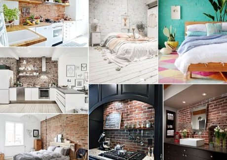 These Brick Accent Walls will Leave You Inspired fi