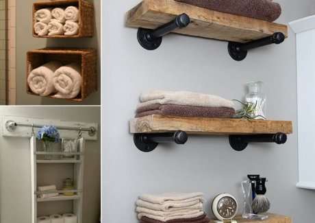 15 DIY Bathroom Shelving Ideas That Can Boost Storage fi