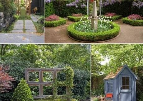 Interesting Ways to Create a Garden Focal Point fi