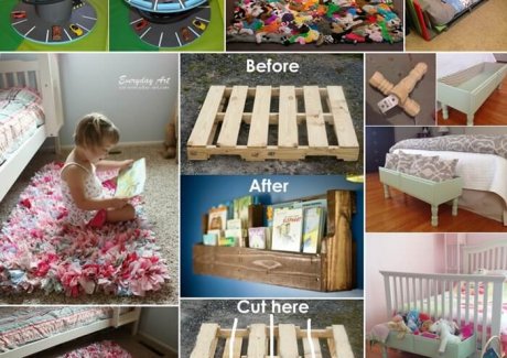 10 Fun Projects for Kids' Room from Recycled Objects fi