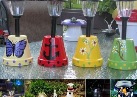 13 DIY Solar Lamp Ideas for Your Garden fi