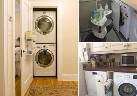 Clever Solutions for Laundry Supplies Storage fi