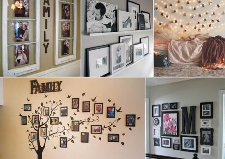 Design A Photo Wall to Revive Your Memories Everyday fi