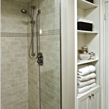 10 Clever Ways to Store Towels Near The Shower Enclosure 3