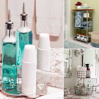 Clever 10 Minute Bathroom Storage Hacks fi