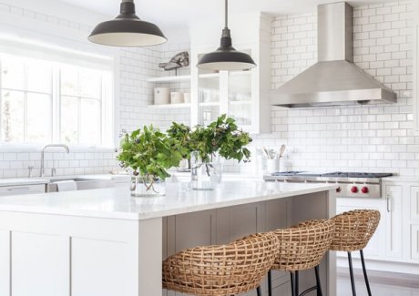 Decorate Your Kitchen with Wicker and Rattan fi