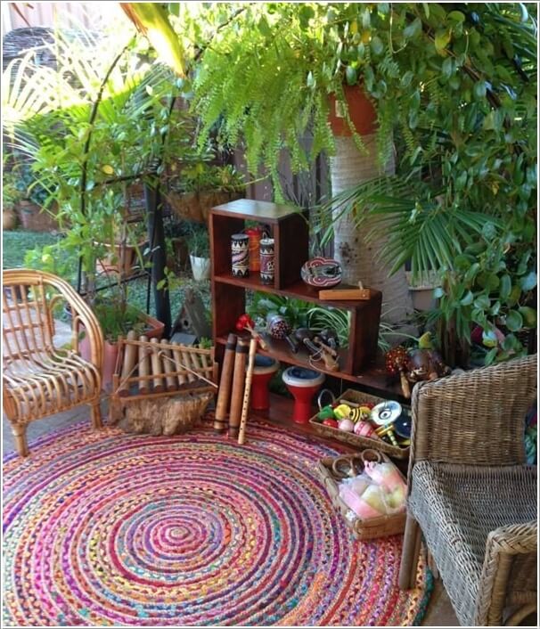 Design Your Garden in Bohemian Style