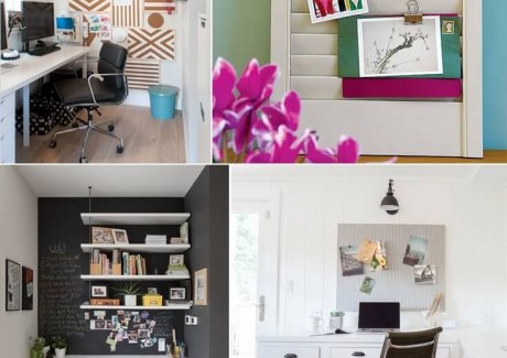 Inspiration Wall Ideas Worth Stealing for Your Home Office fi