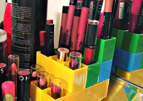 10 Clever DIY Makeup Holder Ideas fi