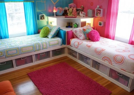 Amazing 2 Single Beds Room Ideas fi