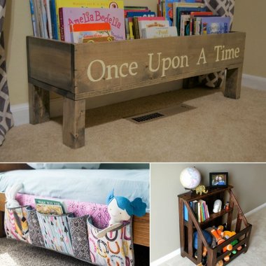 Kids Books Storage Ideas fi