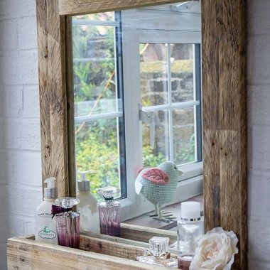 DIY Bathroom Mirror fi