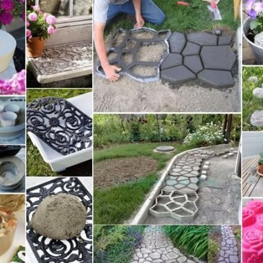 DIY Concrete Projects for Your Garden fi