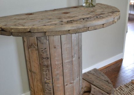 DIY Entryway Table Ideas fi