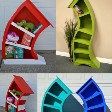 Quirky and Cool Bookcase Designs fi