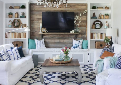 15 Rustic Decor Features to Add to Your Living Room fi