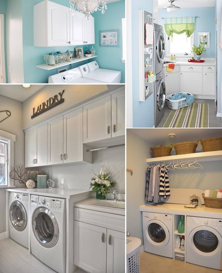 60 Beautiful Small Laundry Room Designs