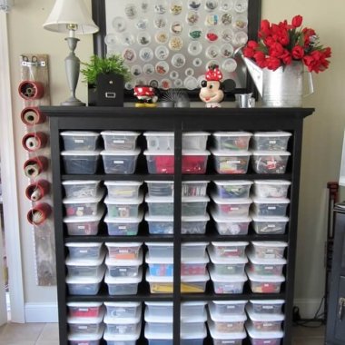 10 Clever Sewing Room Organization Ideas fi