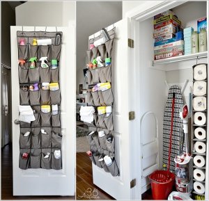 Clever Vertical Storage Ideas for a Laundry Room