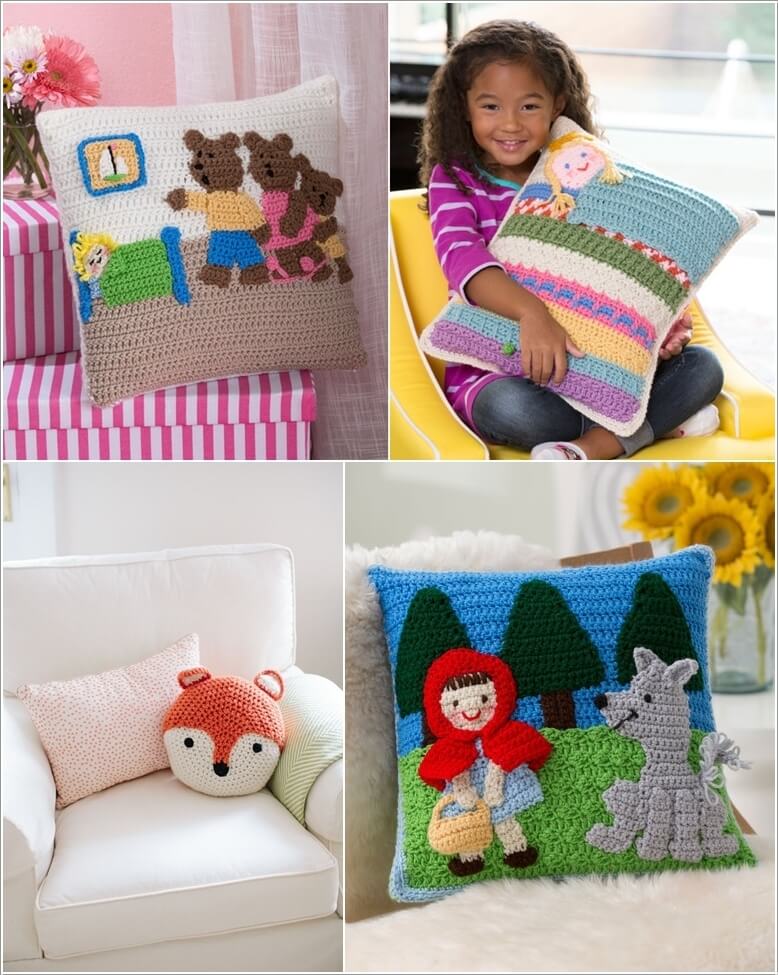 Cute Ideas to Decorate a Kids Room with Crochet