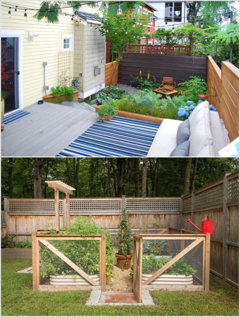 Smart and Small Kitchen Gardens