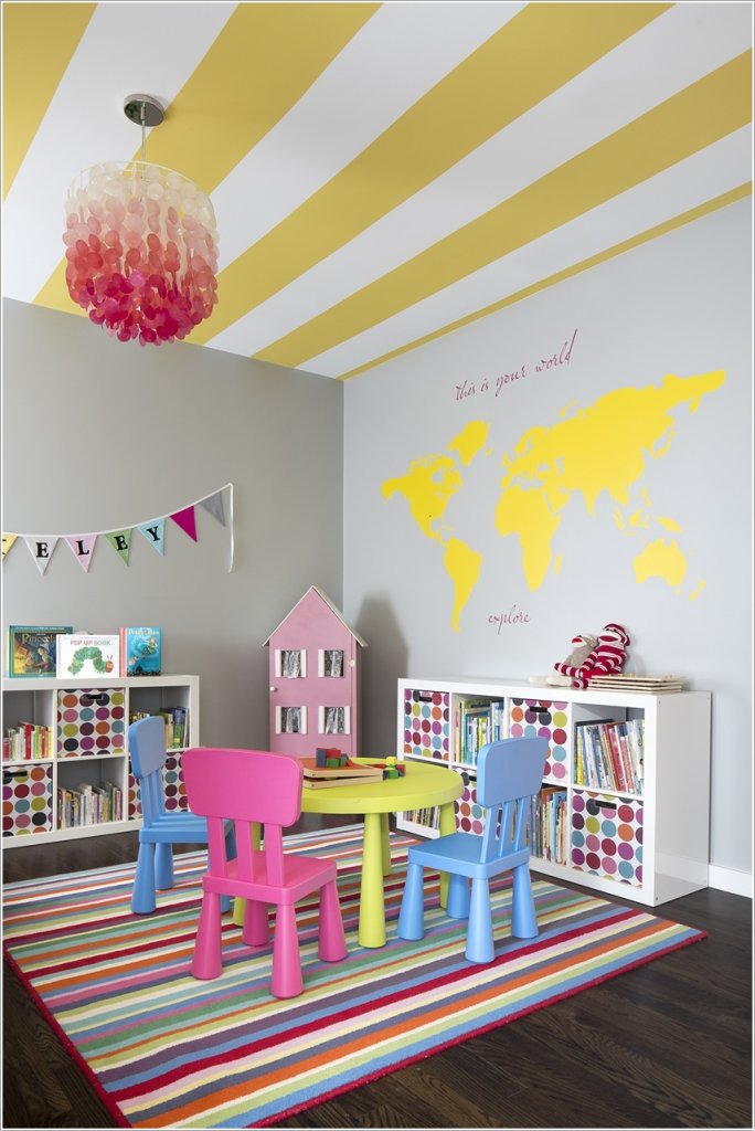 Clever and Cool Playroom Storage Ideas