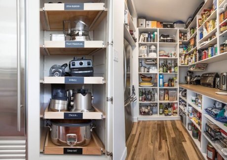 appliance storage ideas