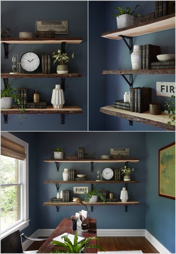 Wonderful Home Office Shelving Ideas