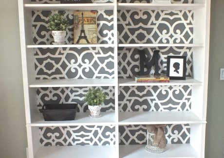 bookcase makeover