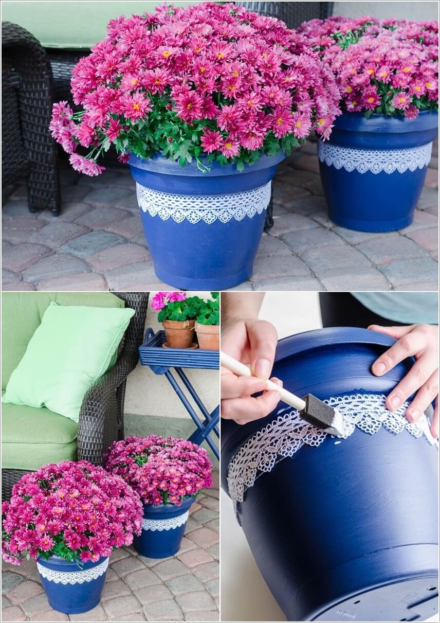 How To Paint Flower Pots At Home