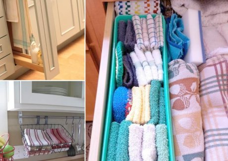 Dishcloth Storage Ideas