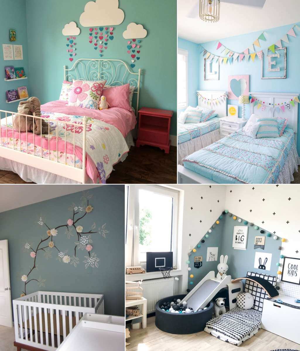 Creative Childrens Bedroom Ideas Pictures with Simple Decor