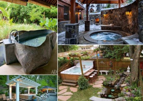 Outdoor Hot Tub