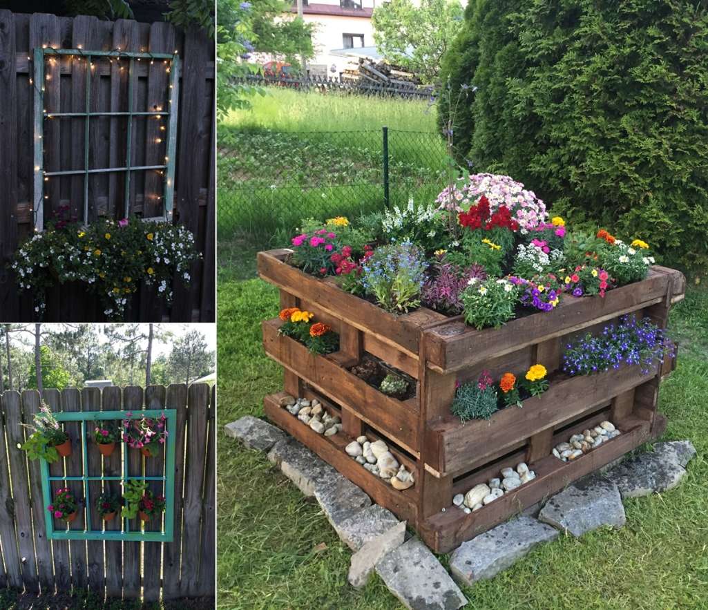 10 Low-Cost Garden Decor Ideas