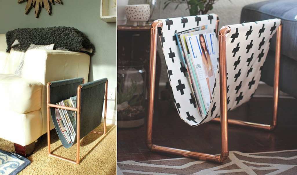 DIY Magazine Rack Ideas