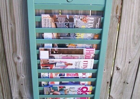 DIY Magazine Rack