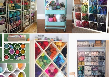 Yarn Storage Ideas