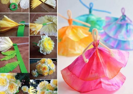 Coffee Filter Crafts