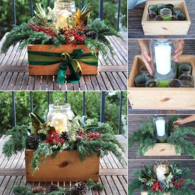 15 DIY Christmas Centerpiece Ideas